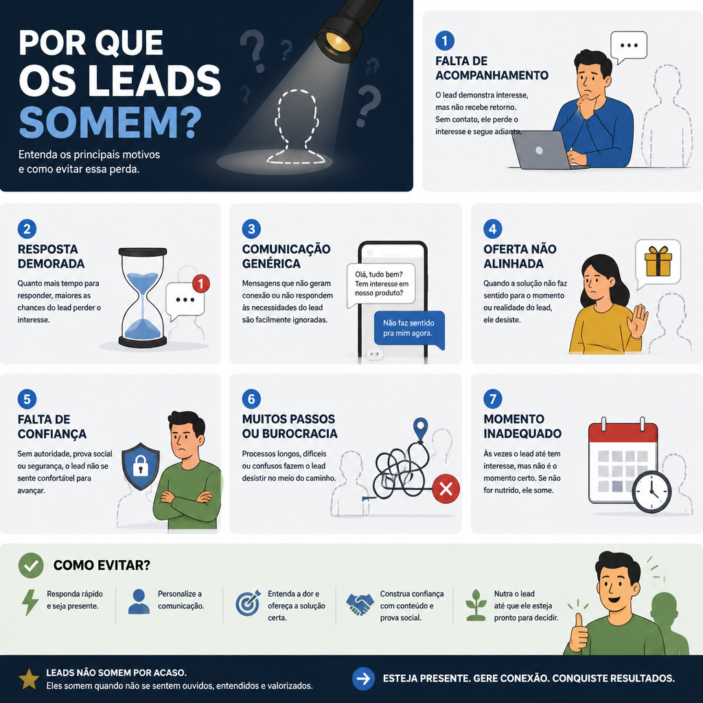 Por que os leads de campanhas de marketing somem? Entenda.